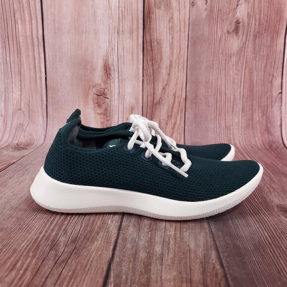 Allbirds TR Tree Runners Womens Size 7 Green Wool Knit Athletic Running Shoes - Picture 3 of 12